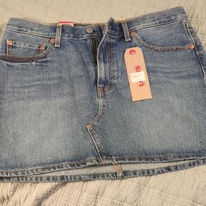 Levi's Classic Blue Jean Skirt